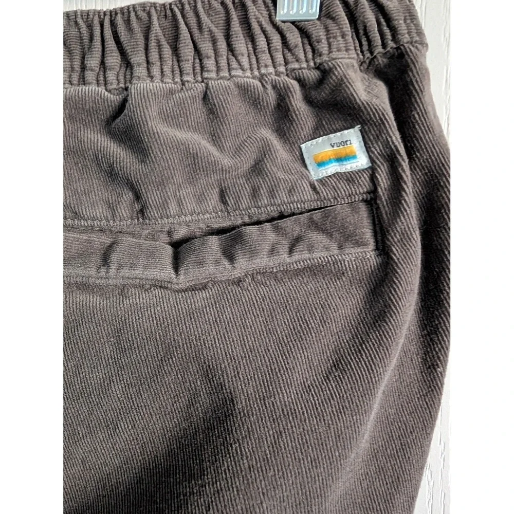 VUORI Corduroy‎ Optimist Pants Men Small Cocoa Brown V440